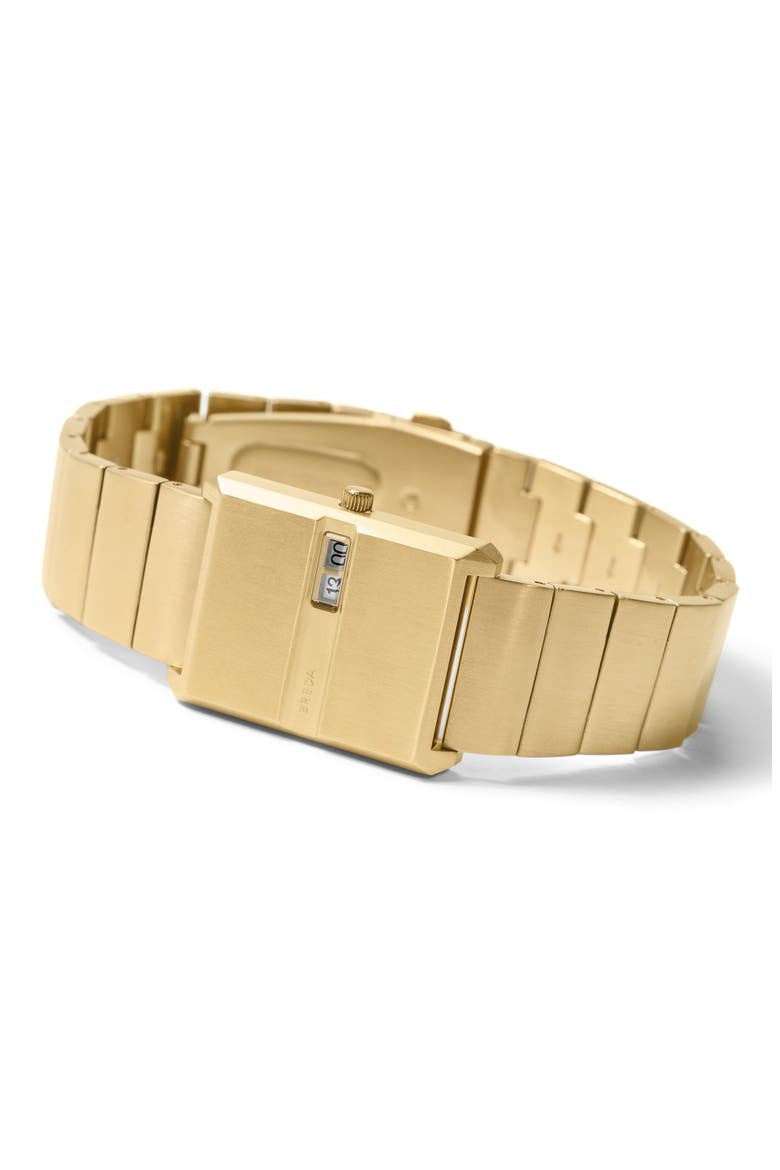 Pulse Bracelet Watch, 26mm, Alternate, color, GOLD