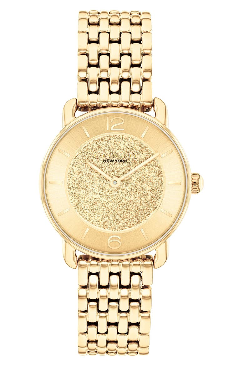Elliot Bracelet Watch, 28mm, Main, color, GOLD