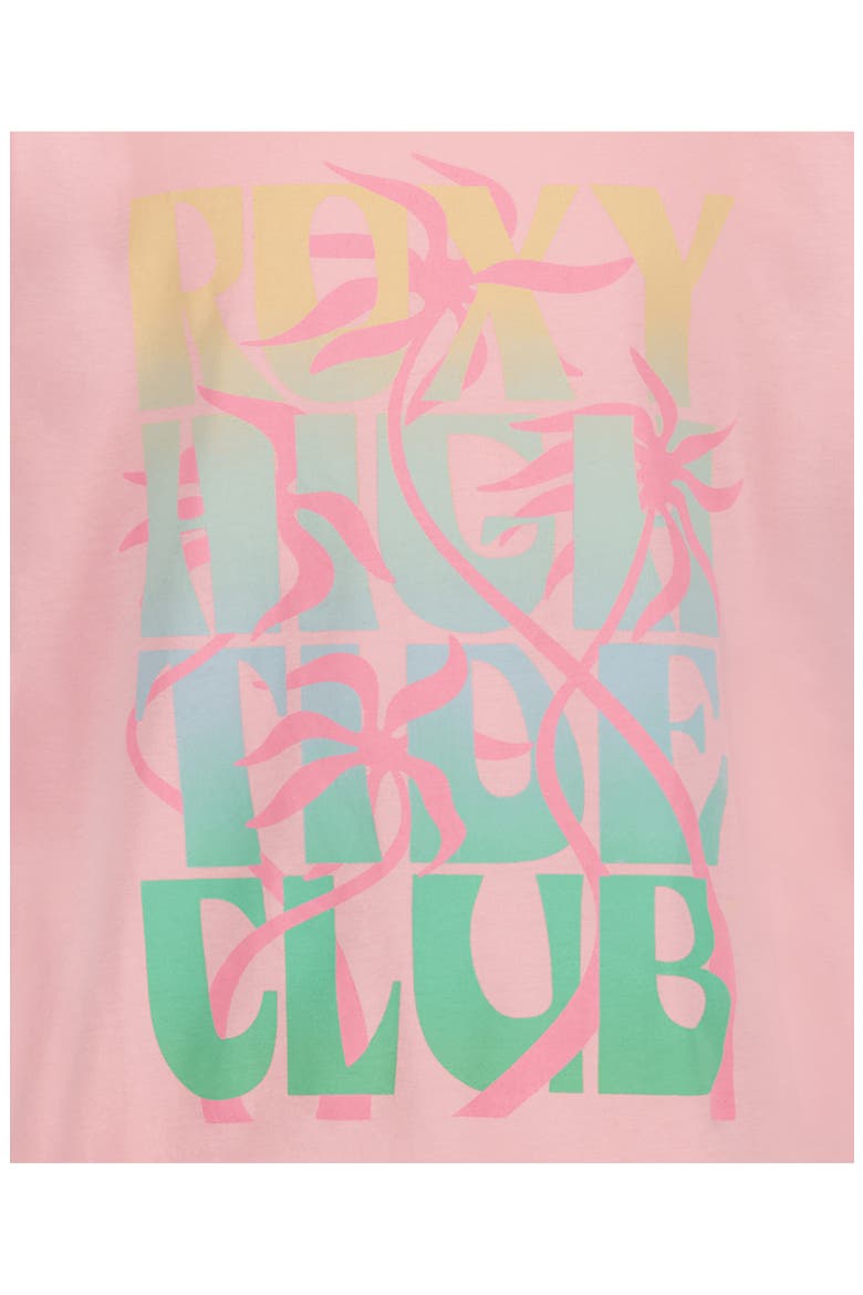 Kids' High Tide Oversize Cotton Graphic T-Shirt, Alternate, color, QUARTZ PINK