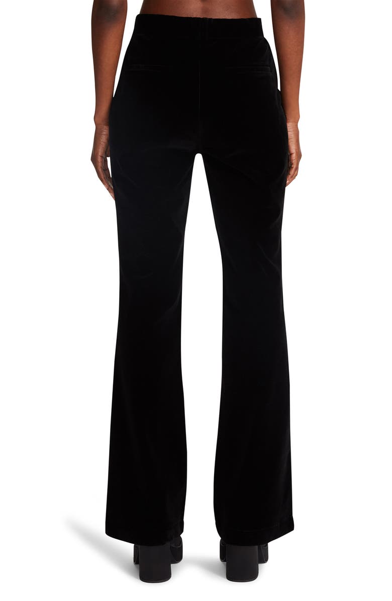 Steve Madden Harlow High Waist Velvet Pants, Alternate, color, 