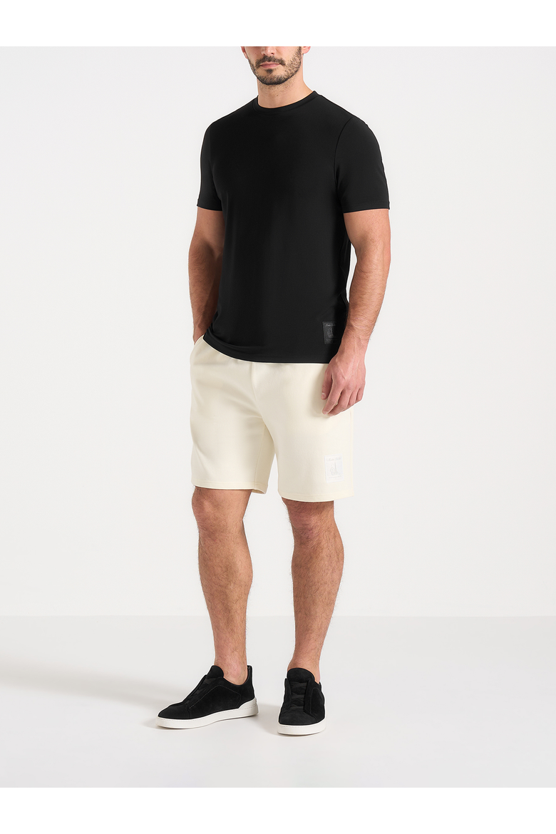 SH001 Unisex Cotton Shorts, Alternate, color, Cream