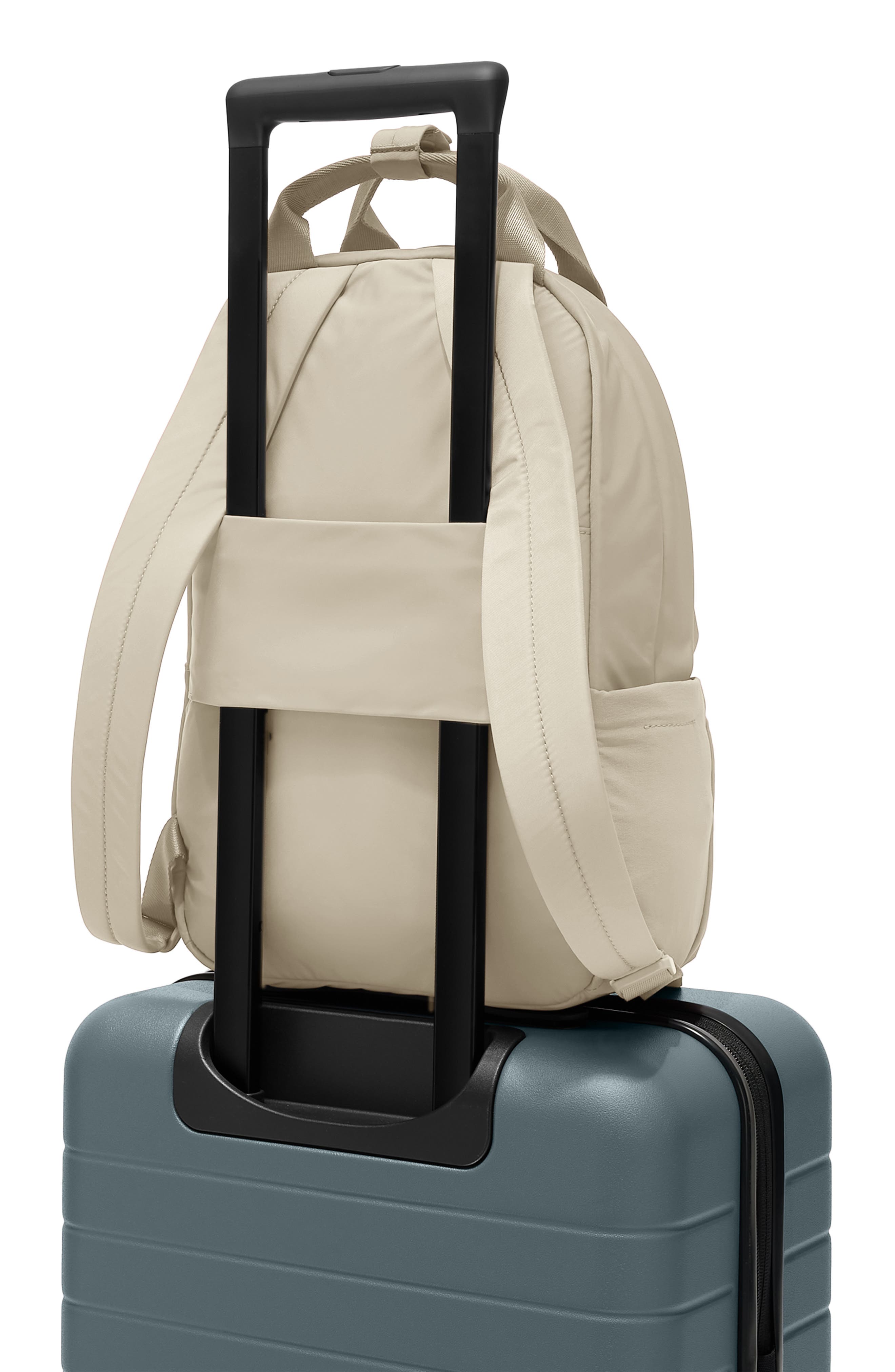 Away Small Featherlight Backpack, Alternate, color, Salt White