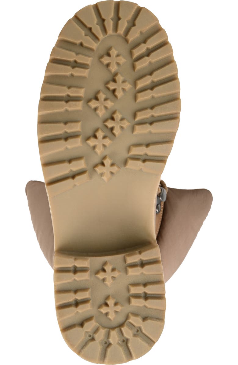Journee Collection Irrah Lug Sole Boot, Alternate, color, Taupe