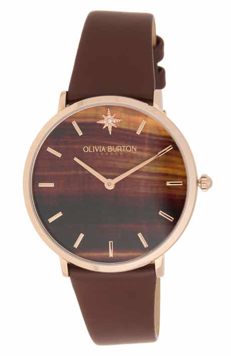 Olivia Burton Ultra Slim Analog Watch, 40mm
