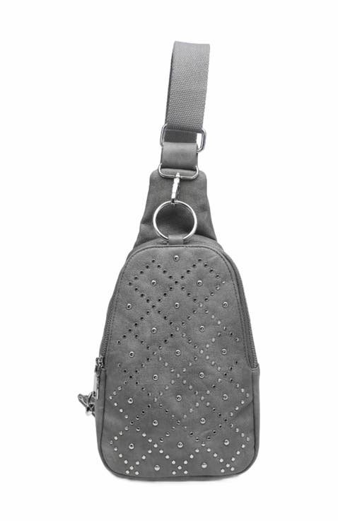 Regina Studded Sling Backpack