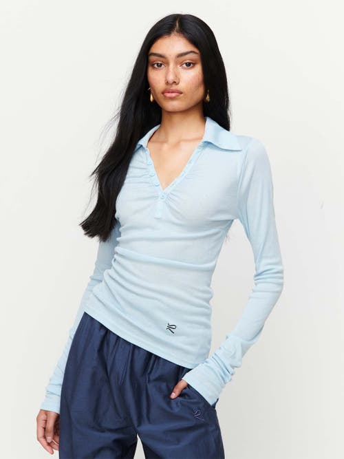 Romy Louise Knit Top In Blue