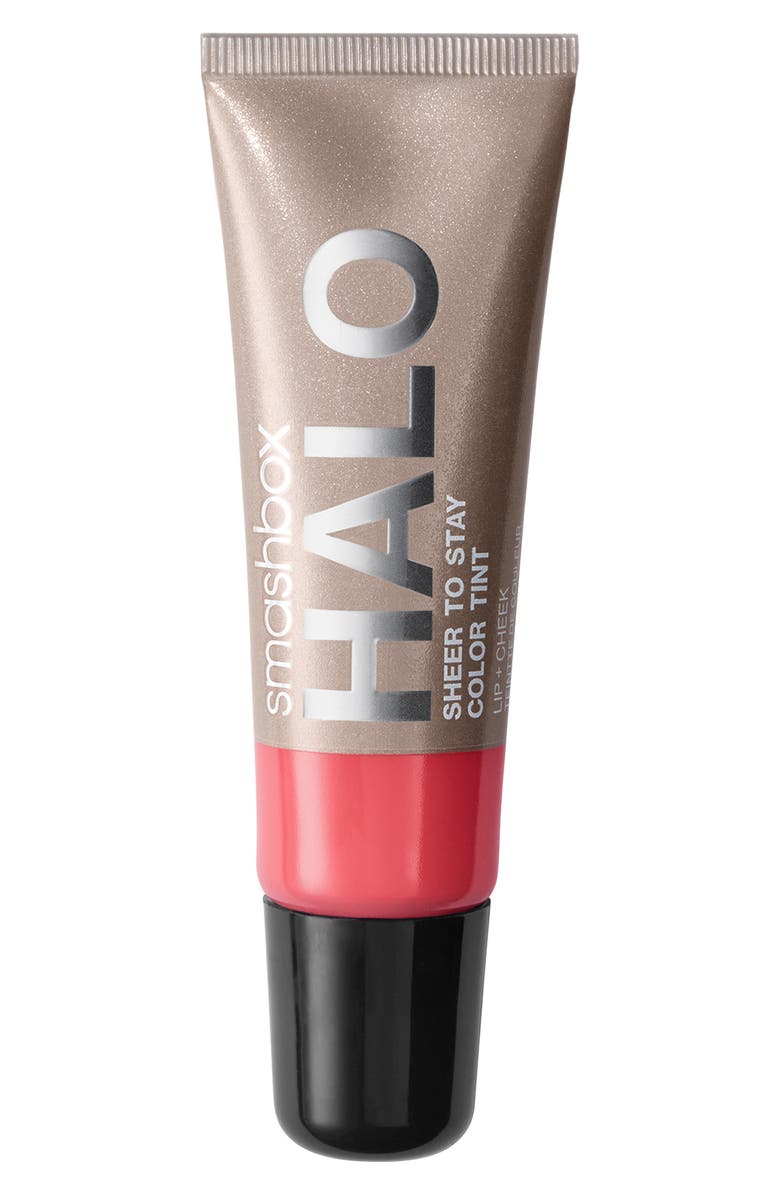 Smashbox Halo Sheer to Stay Cream Cheek & Lip Tint, Main, color, Mai Tai