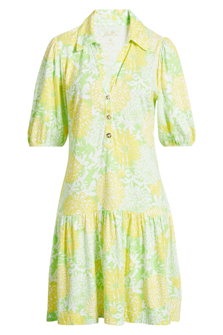 Bingley Floral Print Dress, Alternate, color, CROCODILE GREEN MUMBO JUMBO