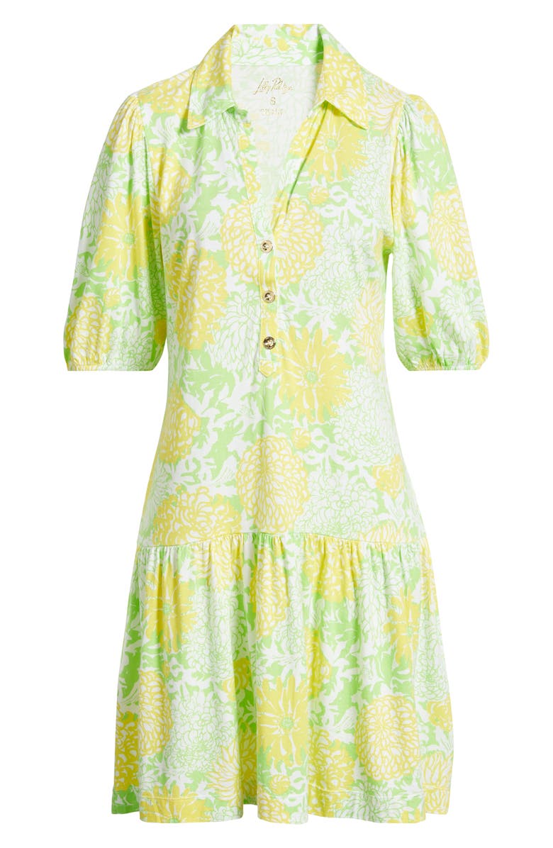 Lilly Pulitzer<sup>®</sup> Bingley Floral Print Dress, Alternate, color, Crocodile Green Mumbo Jumbo