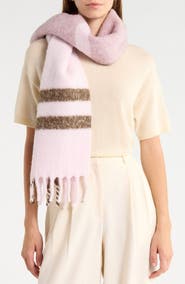 Nordstrom Brushed Wool & Alpaca Blend Scarf