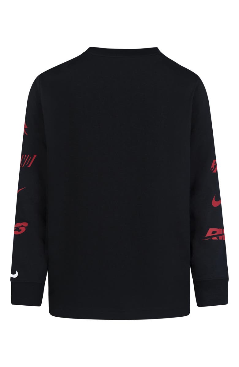 3 Brand Kids' Icon Logo Tee, Alternate, color, 