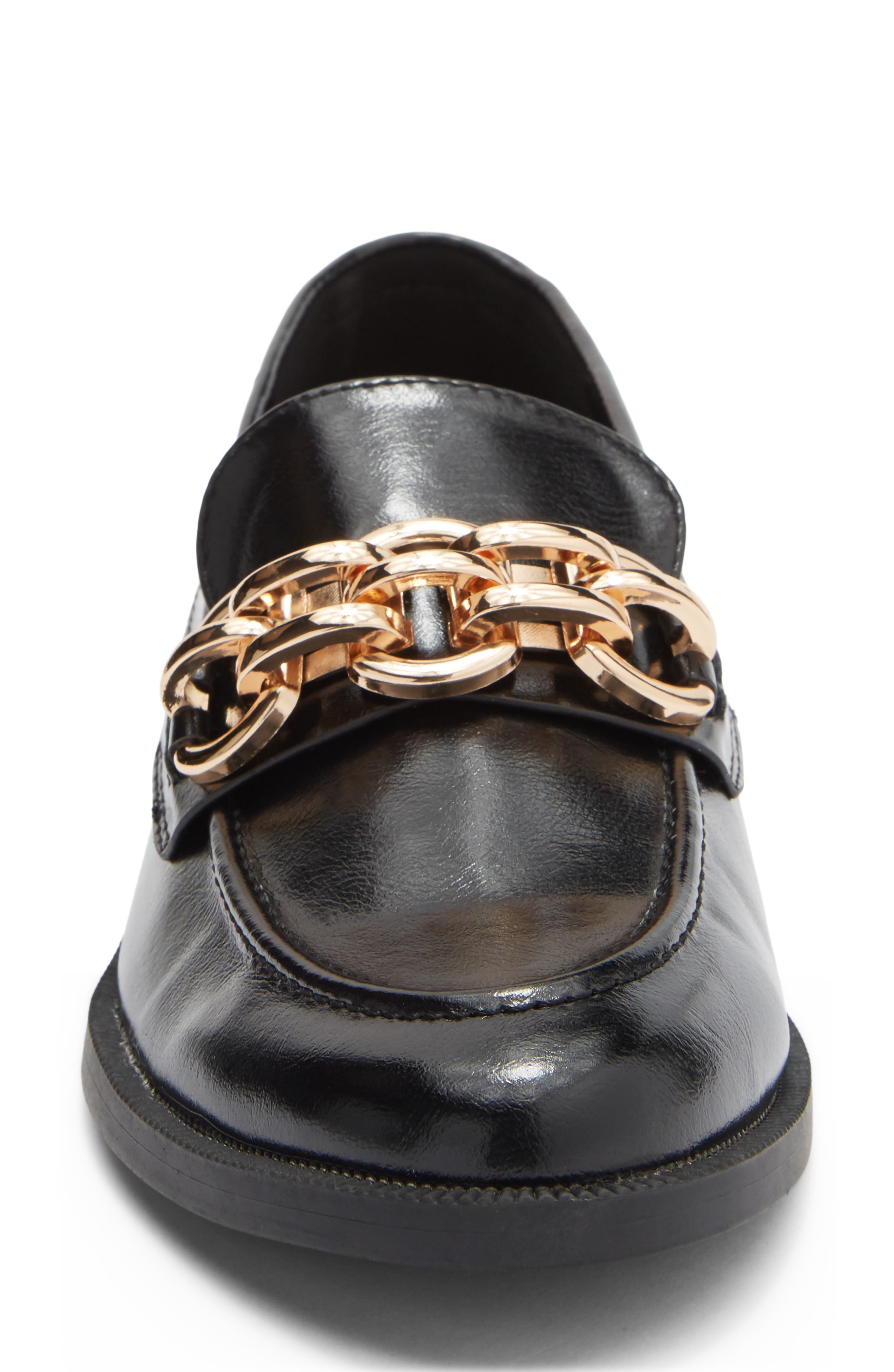 Billini Wester Loafer, Alternate, color, Black Shine