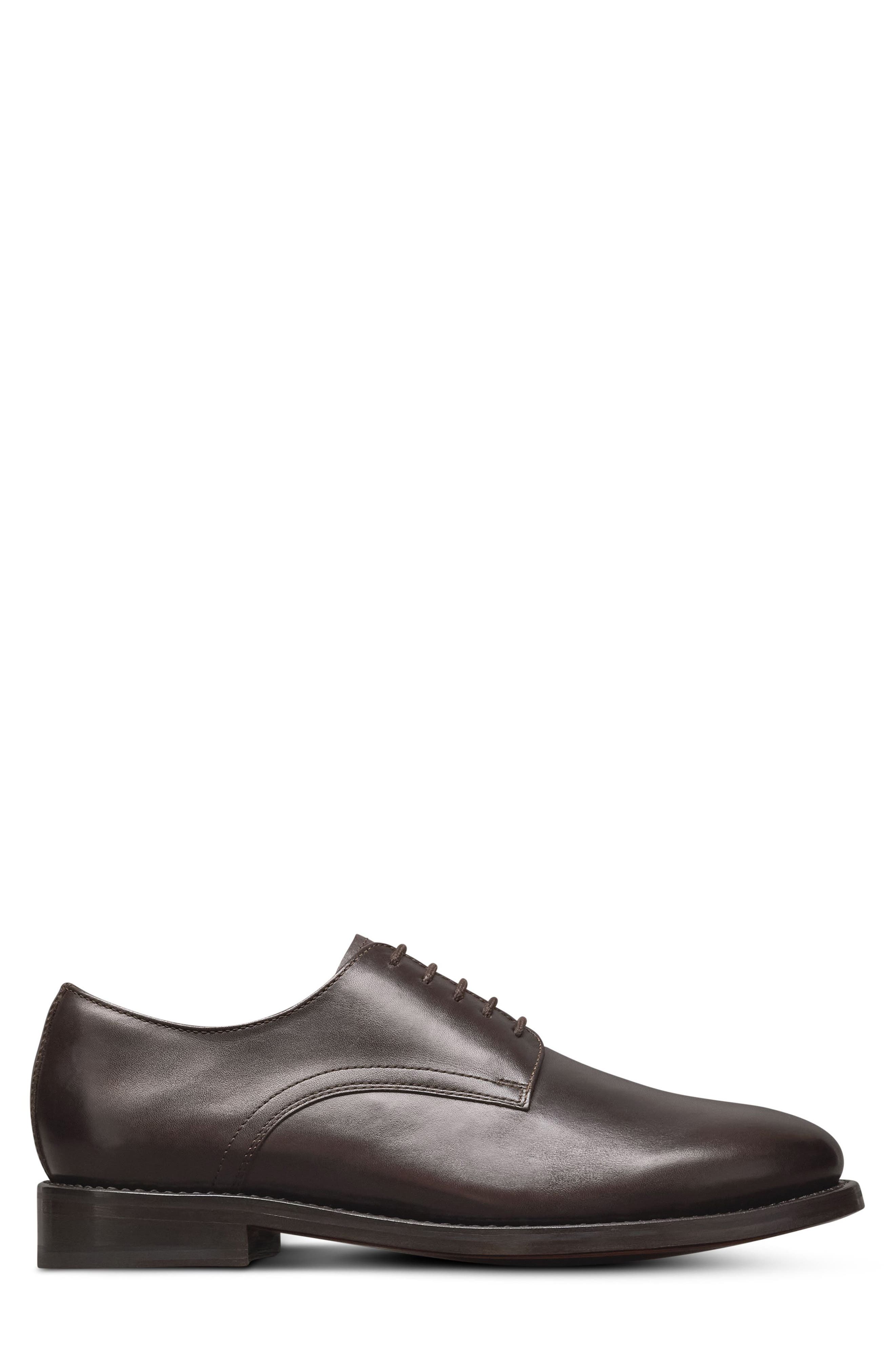Allen Edmonds Henry Plain Toe Oxford, Alternate, color, Chestnut