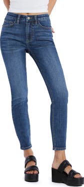 HINT OF BLU Ankle Skinny Jeans