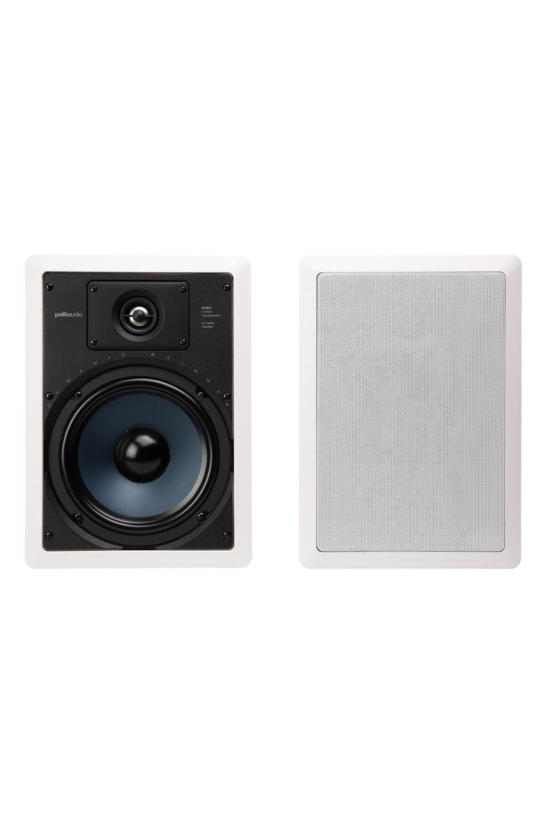 RC85i 8" In-Wall 2-Way Speakers - Pair, Main, color, White