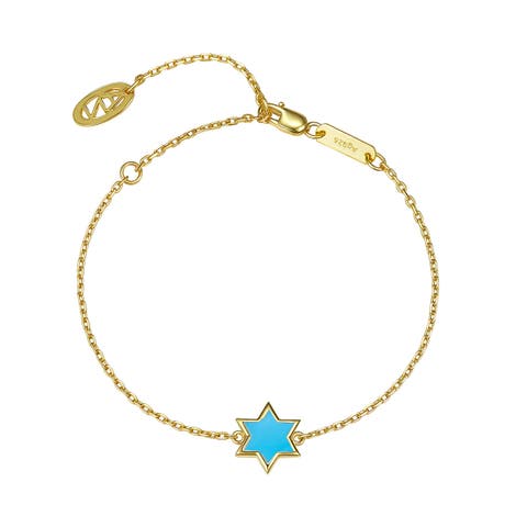 Petit Star of David Bracelet