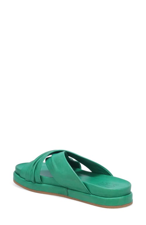 Miz Mooz Talisa Slide Sandal In Green