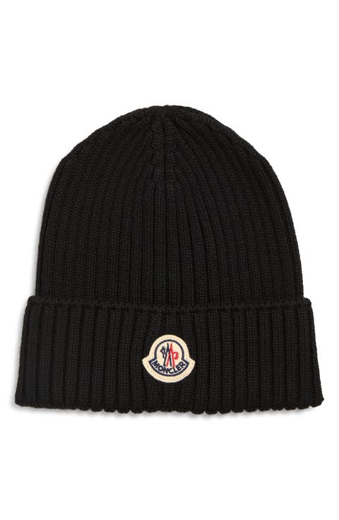 Kids' Logo Patch Virgin Wool Beanie