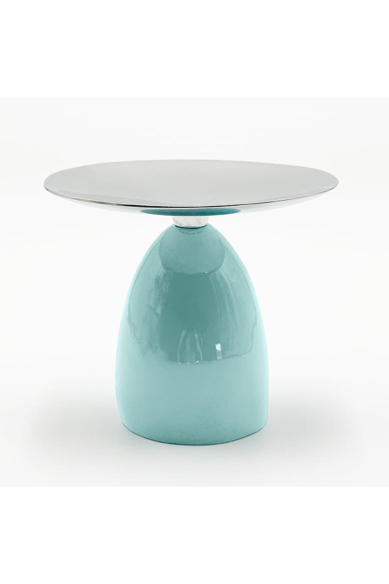 Luxe Petite Pedestal, Main, color, Aqua