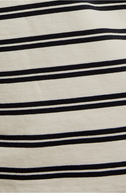 Free People C'est La Vie Stripe Cotton T-shirt