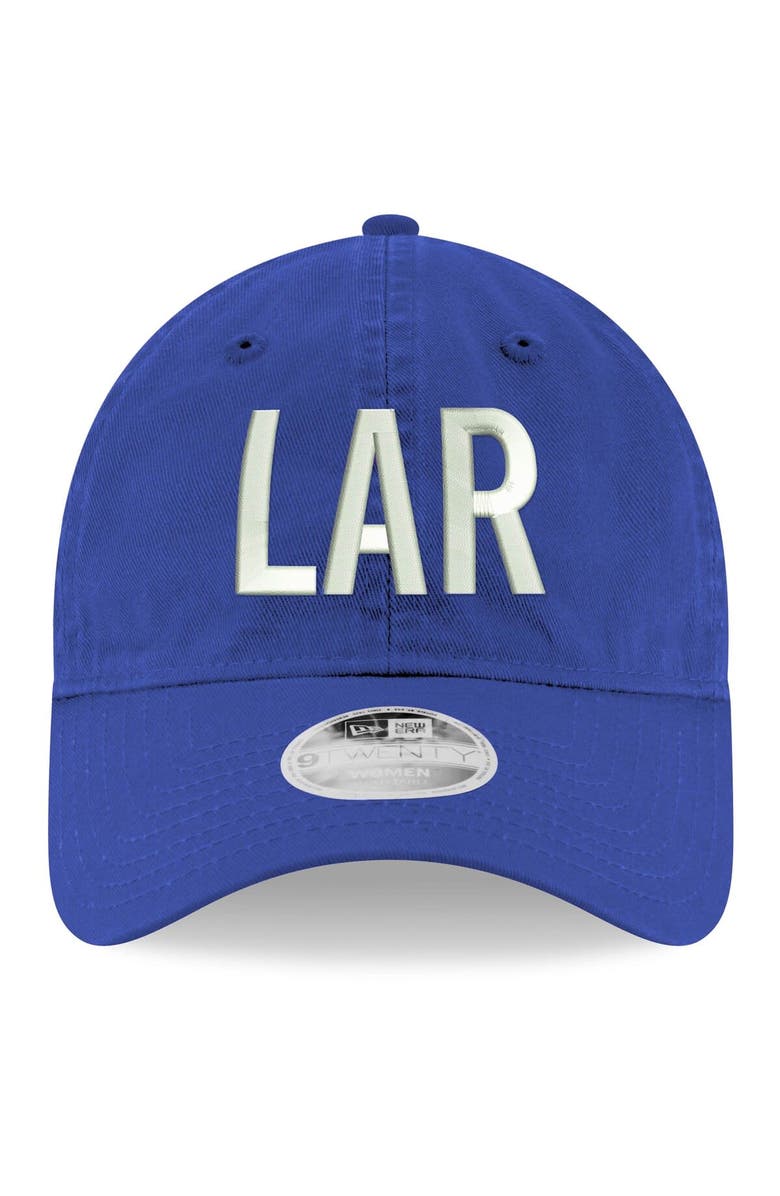 New Era Women's New Era Royal Los Angeles Rams Hometown 9TWENTY Adjustable Hat, Alternate, color, Royal