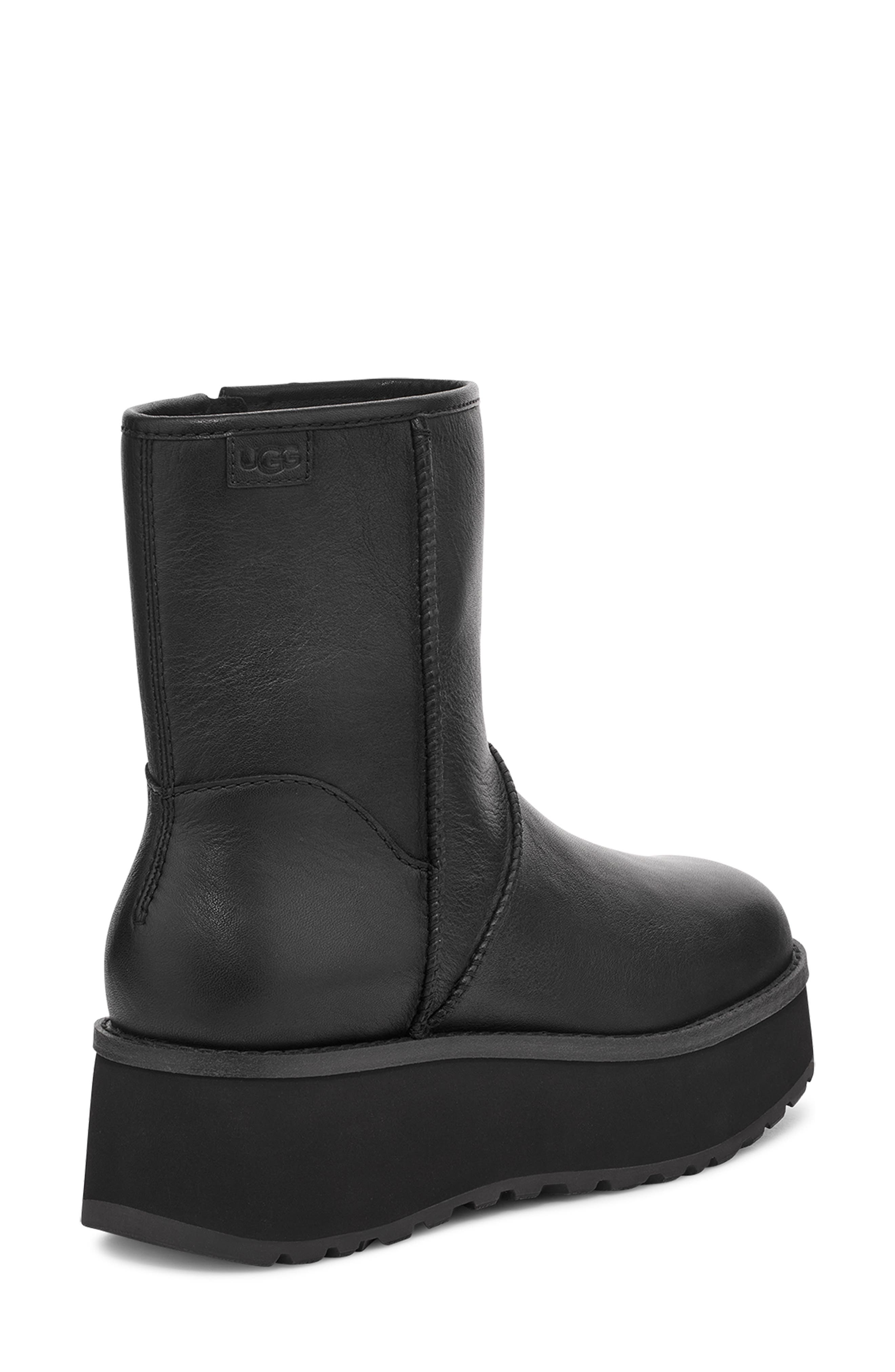 UGG<sup>®</sup> CityFunc Mid Platform Bootie, Alternate, color, Blk