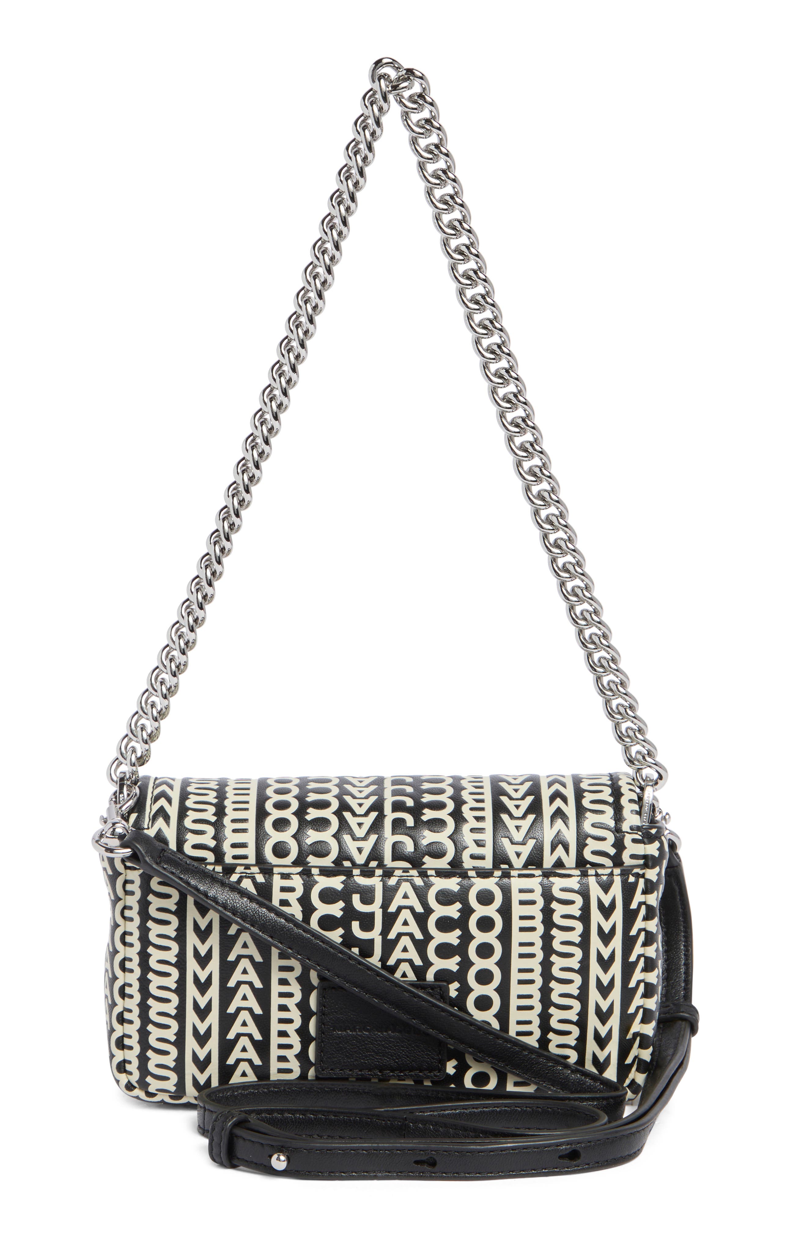 Marc Jacobs The Monogram Leather J Marc Mini Bag, Alternate, color, 