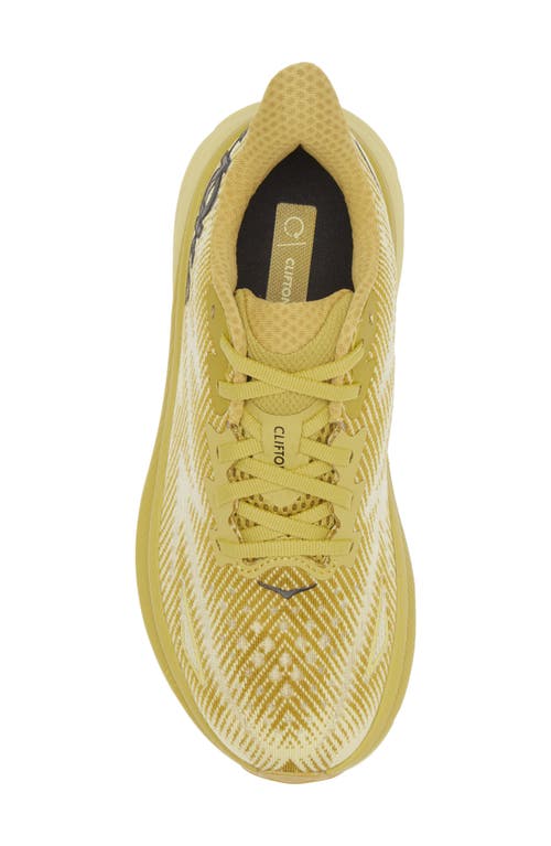 Hoka Clifton 9 Running Shoe In Yellow