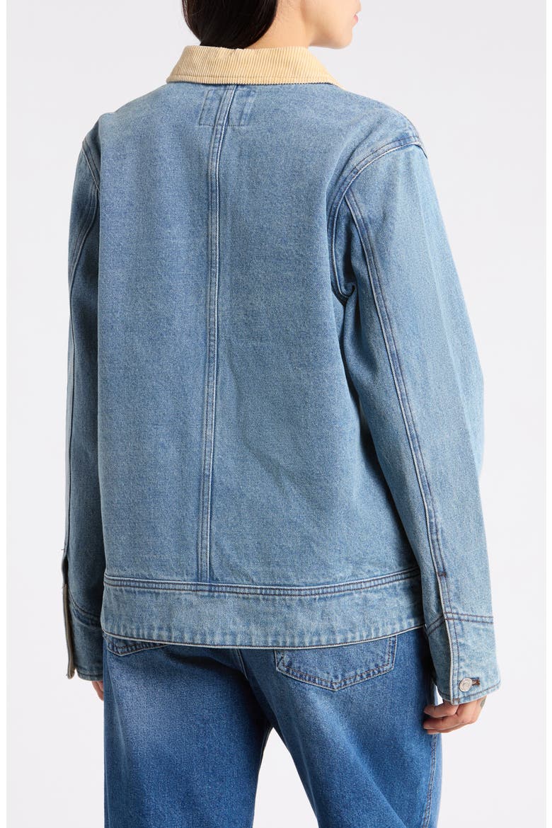 Denim Utility Jacket, Alternate, color, BLUE DENIM