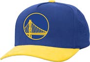 Mitchell & Ness Men's Mitchell & Ness  Blue/Gold Golden State Warriors May Flowers Adjustable Hat