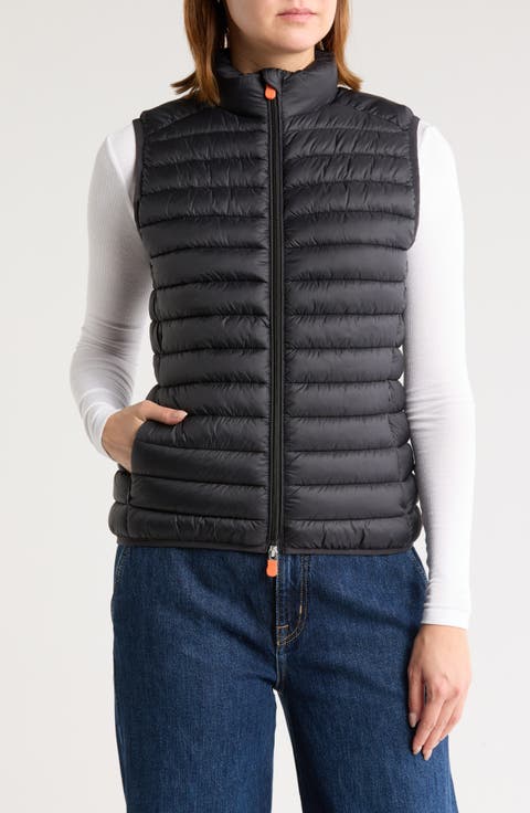 アウターその他 SAVE THE DUCK Woman Waistcoat Blue D85310WIRIS20 90000 Save The Duck Coats & Jackets for Women | Nordstrom Rack