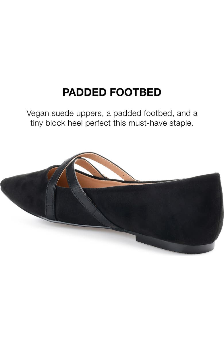 Journee Collection Patricia Flat - Wide Width, Alternate, color,