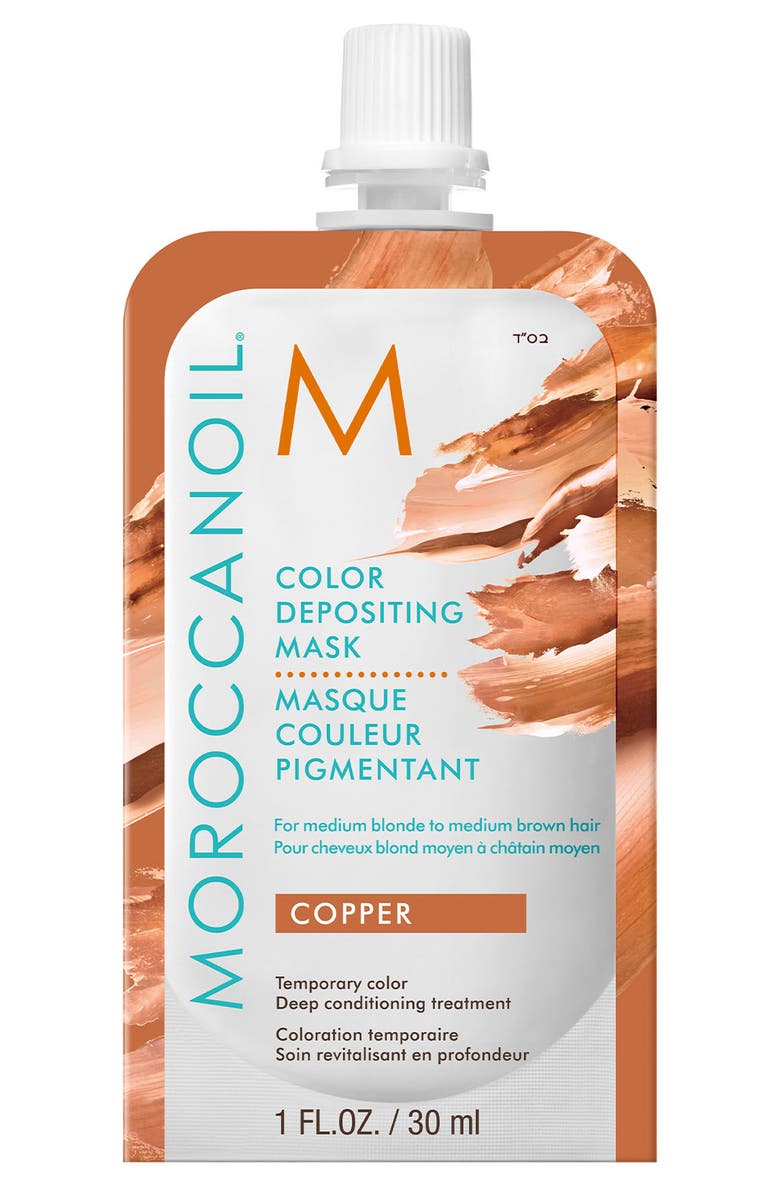 MOROCCANOIL<sup>®</sup> Color Depositing Mask Temporary Color Deep Conditioning Treatment, Alternate, color, Copper