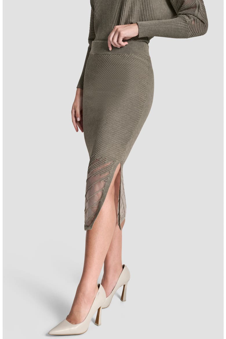 Illusion Rib Sweater Skirt, Alternate, color, CITY TAUPE HEATHER