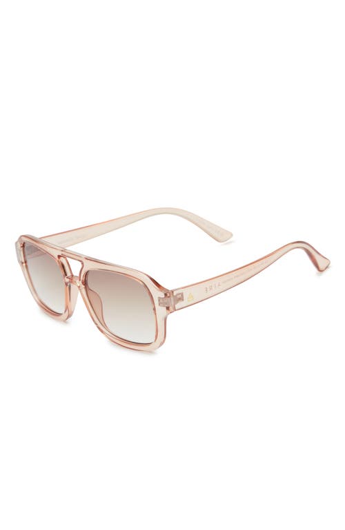 Aire Aquarius Gradient Aviator Sunglasses In Pink