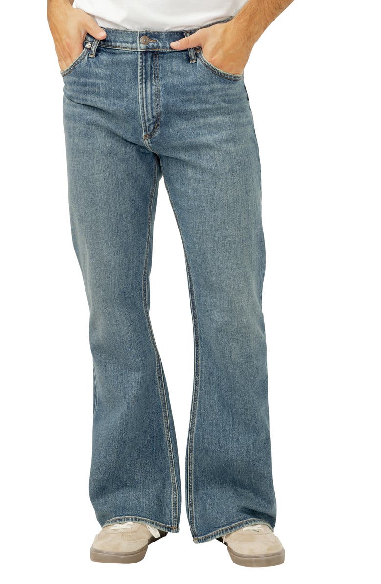 Silver Jeans Co. Jack Flare Jeans, Main, color, Coronado