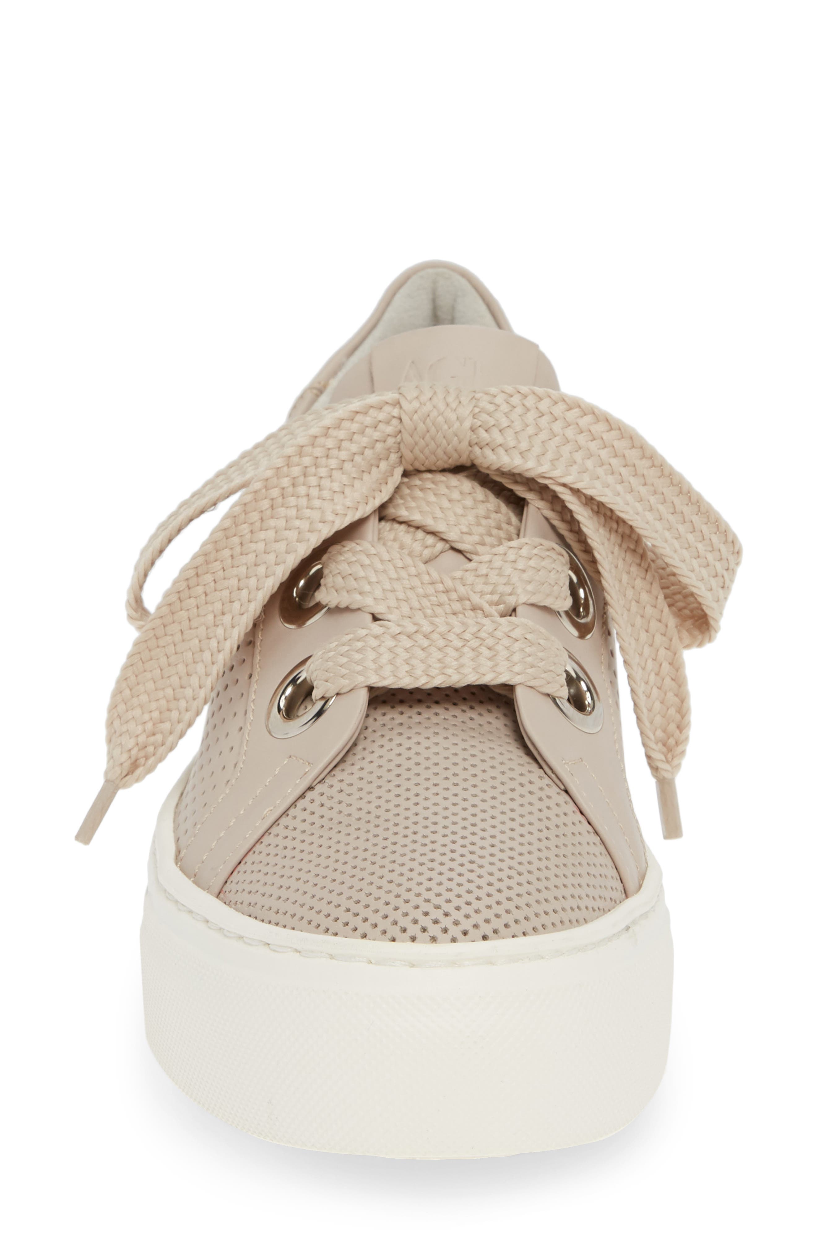 AGL Perforated Platform Sneaker, Alternate, color, 