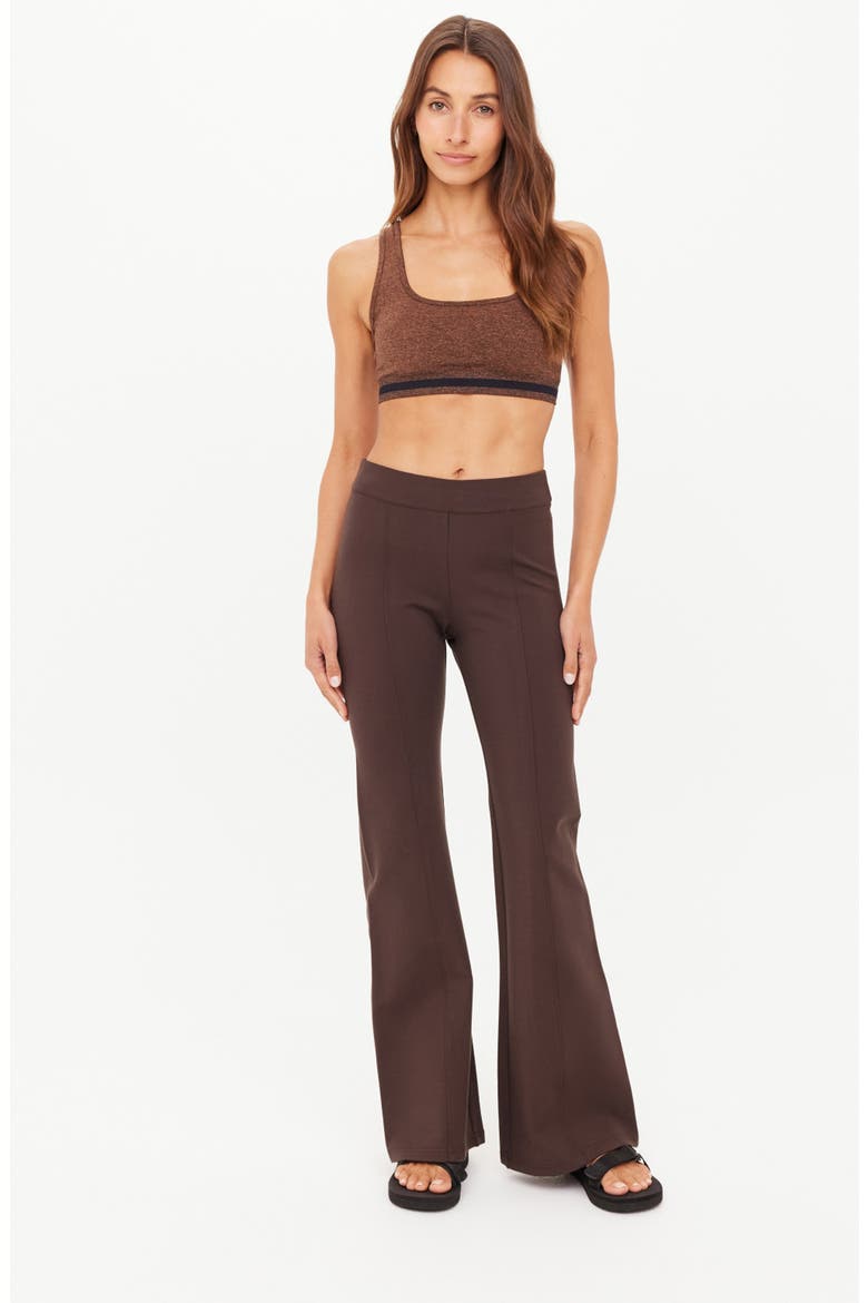 Joyela Flare Pants, Alternate, color, BROWN