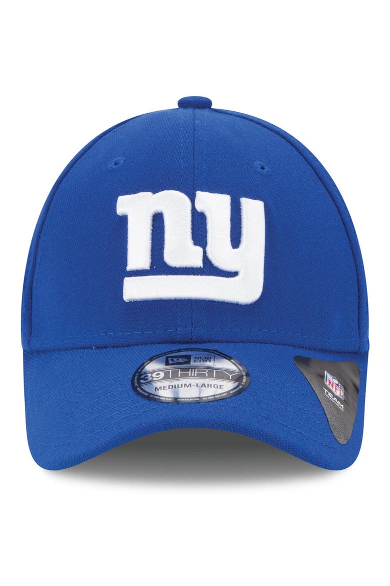 New York Giants New Era 39THIRTY Team Classic Flex Hat - Royal Blue, Alternate, color, ROYAL