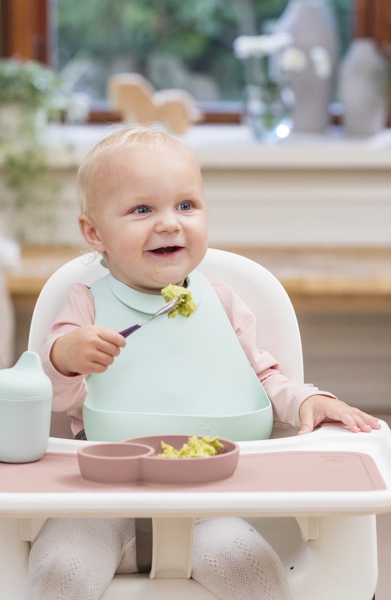 Stokke x ezpz Silicone Placemat for Steps<sup>™</sup> High Chair, Alternate, color, Pink