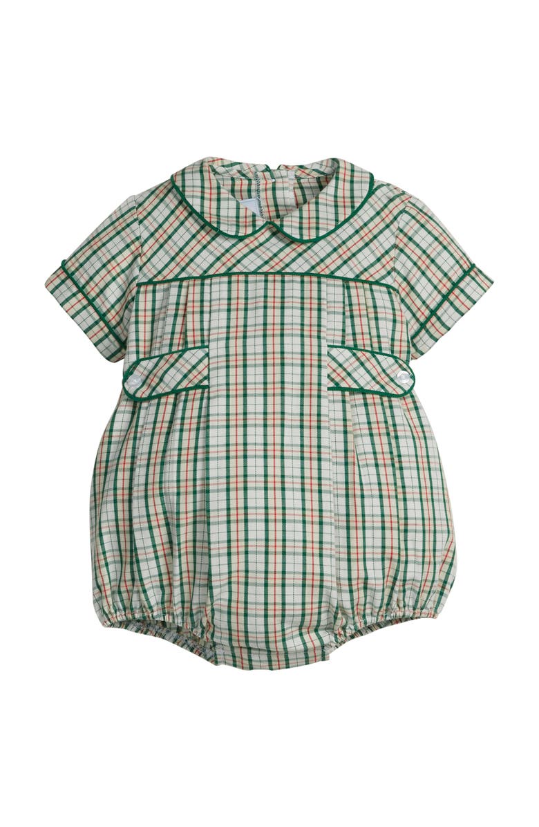 Little English Bennet Bubble, Main, color, Mistletoe Tartan