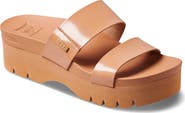 Reef Cushion Vista Higher Platform Slide Sandal
