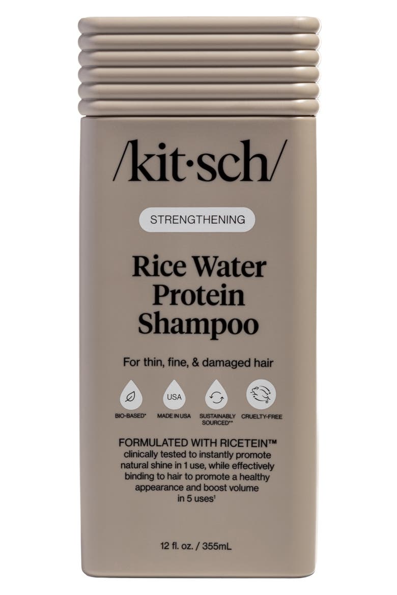 Rice Water Protein Shampoo for Hair Growth, Main, color, NO COLOR