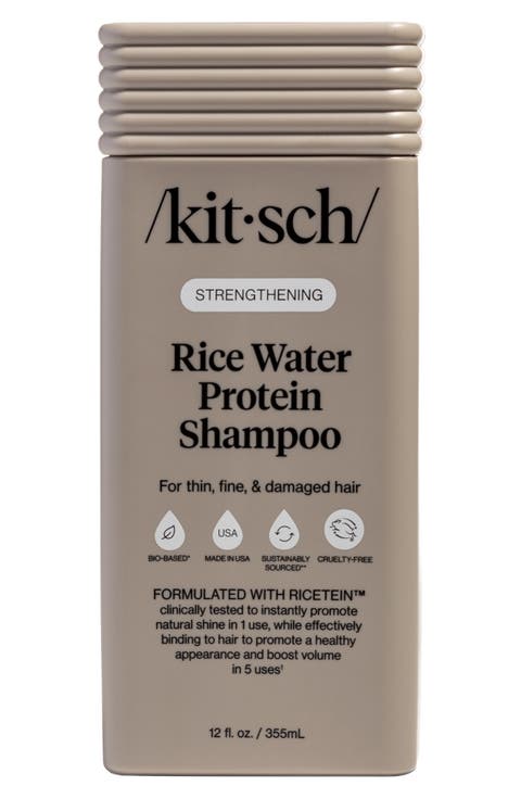 Rice Water Protein Shampoo for Hair Growth