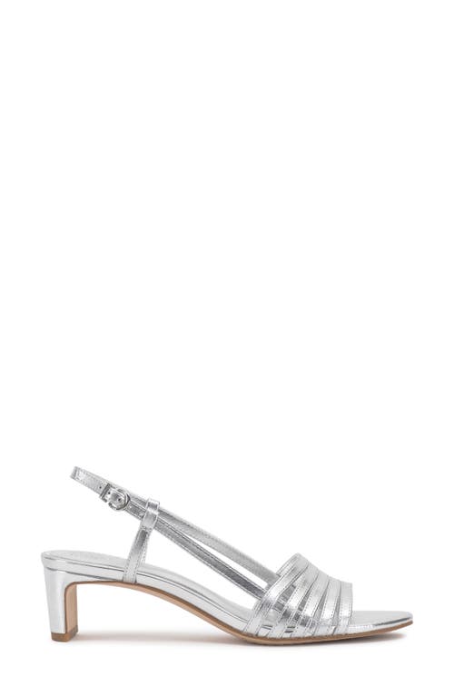 Vince Camuto Layton Slingback Sandal In Silver
