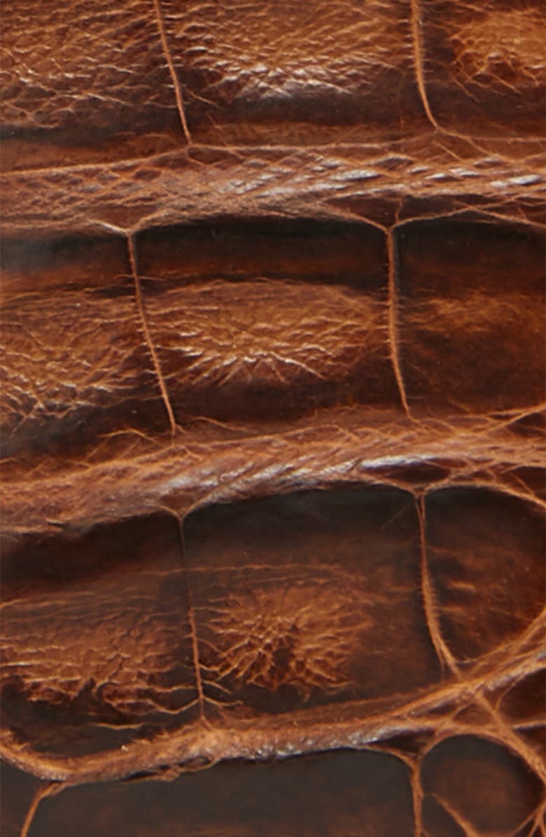 Torino Caiman Leather Belt, Alternate, color,