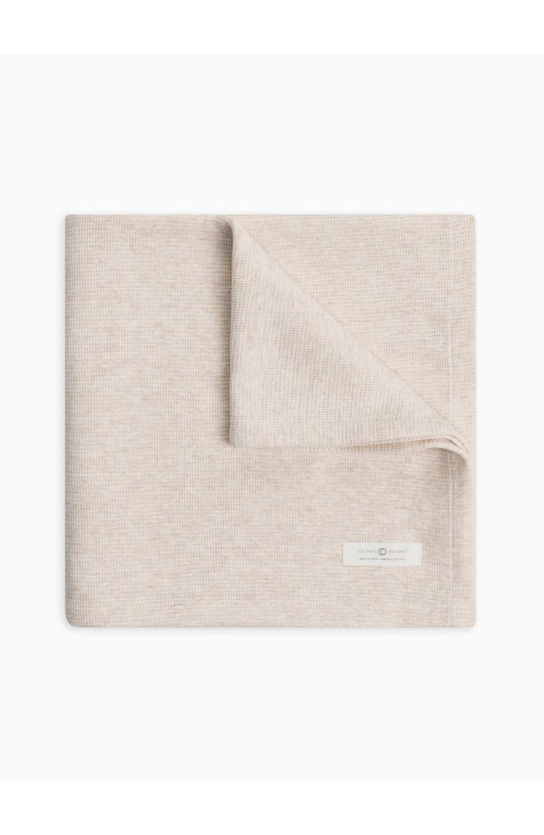 Colored Organics Organic Waffle Knit Baby Blanket, Main, color, 