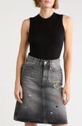 Marc Jacobs Wool Fine Ribbed Sweater Tank