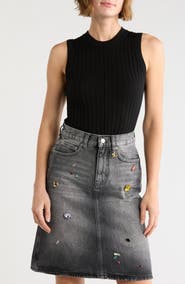 Marc Jacobs Wool Fine Ribbed Sweater Tank