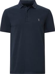 AllSaints Reform Cotton Piqué Polo